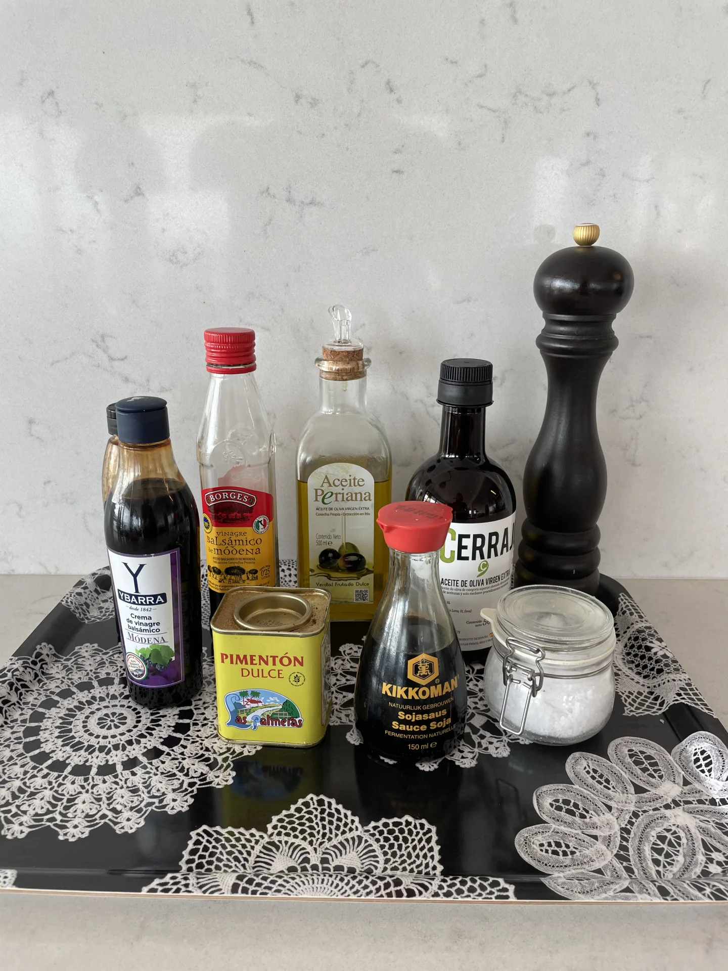 Ingrid-kollektionen texturdetalj