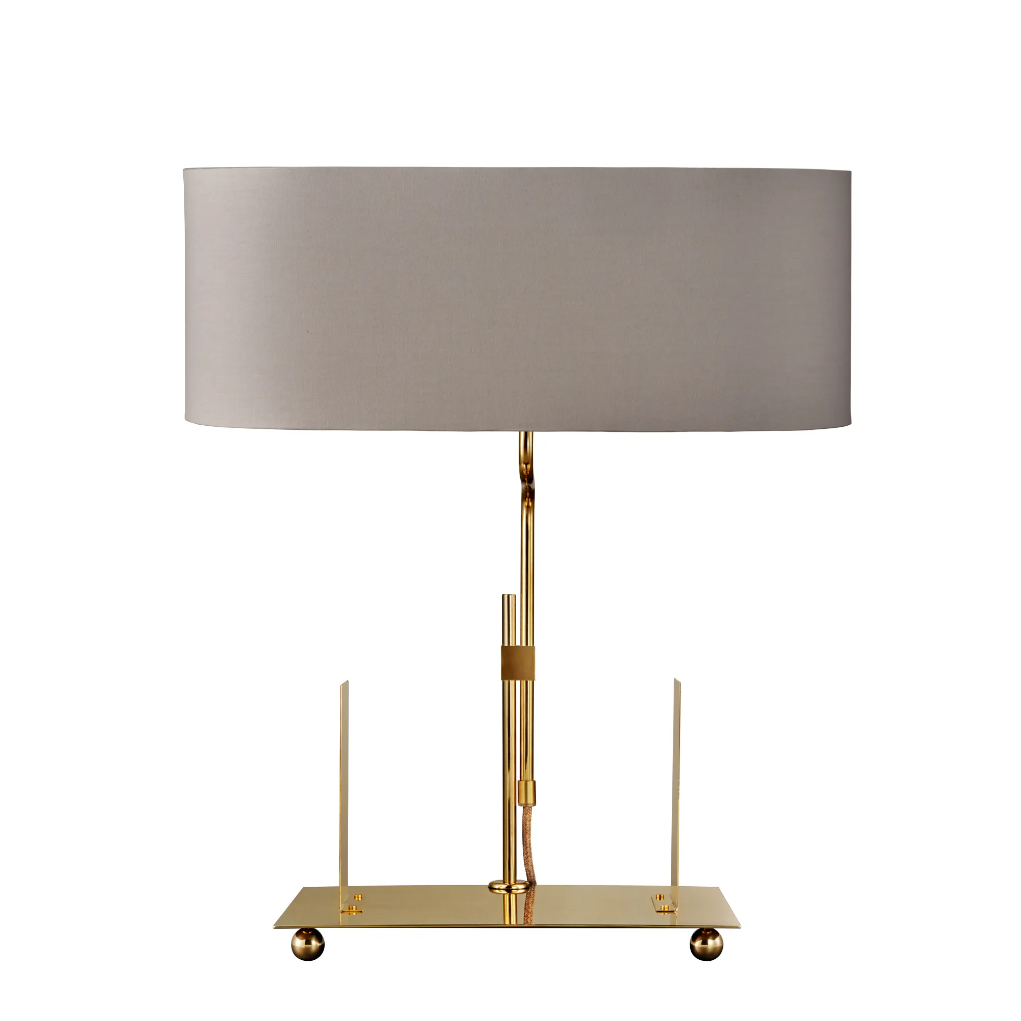The book lover's light med oval skärm