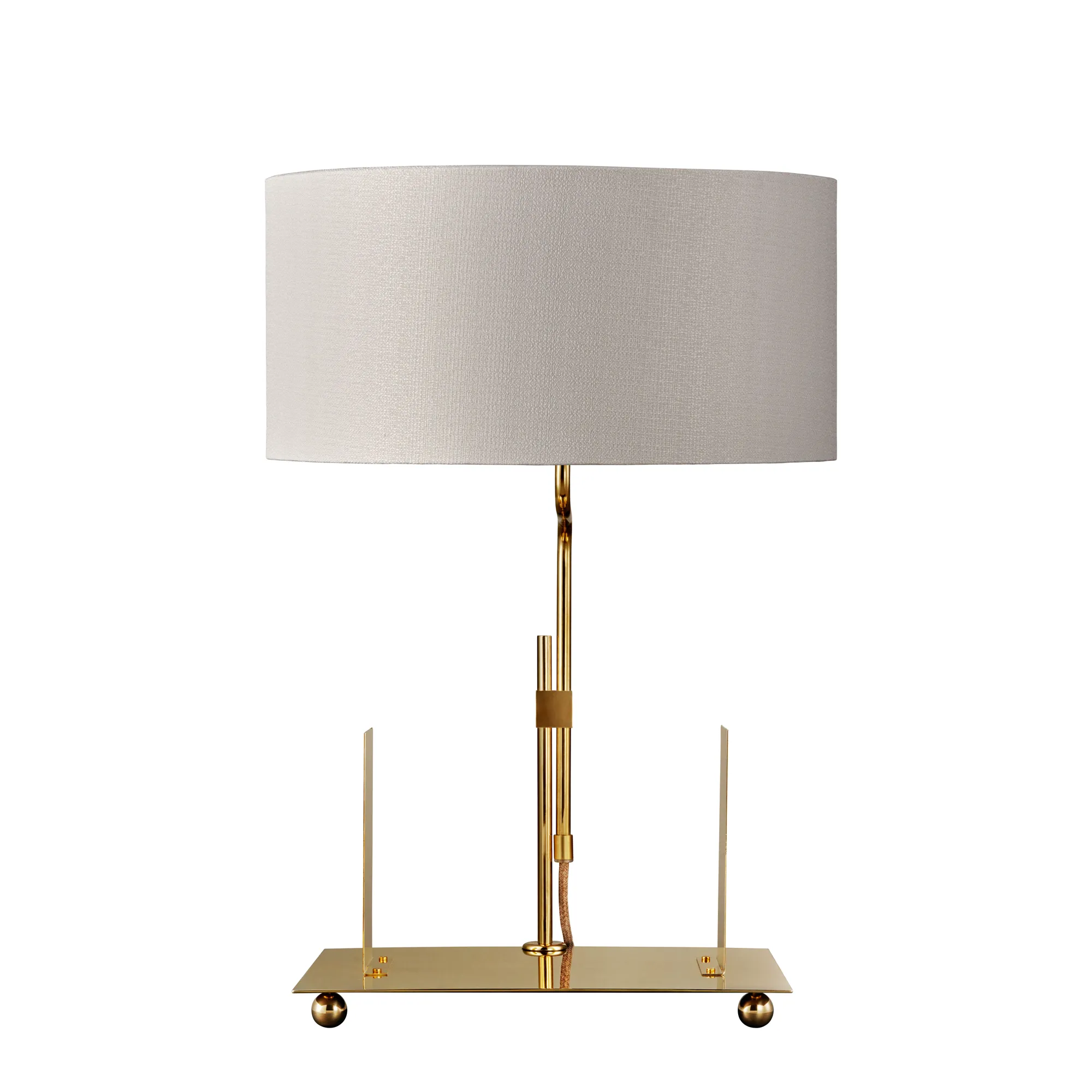 The book lover's light med rund skärm
